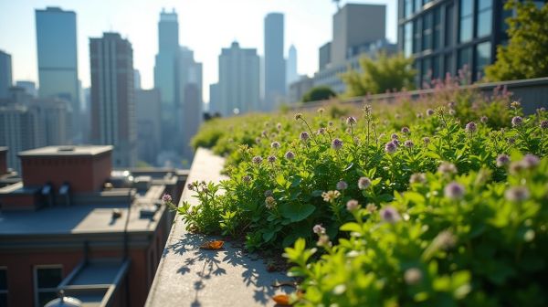 Pourquoi opter pour une toiture végétalisée en milieu urbain