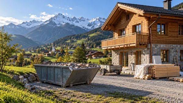 Top conseils pour louer facilement une benne en Suisse
